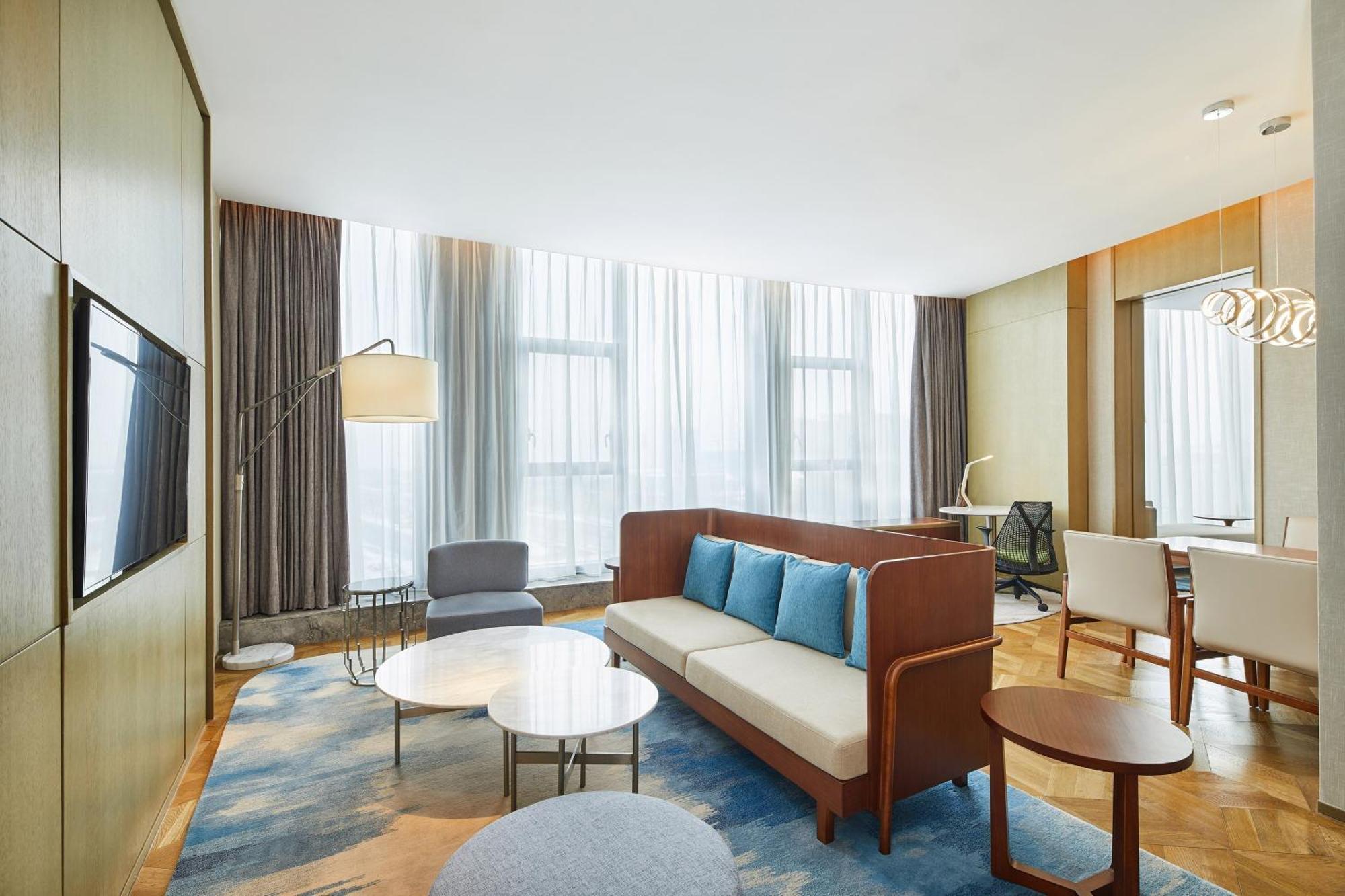 Hotel The Westin Qingdao West Coast Extérieur photo